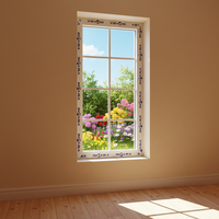 Ventana Abatible de PVC Personalizada, Apertura Interior, Diseño Abatible y Giratorio, Doble Acristalamiento, Vidrio Bajo Emisivo, Ahorro Energético