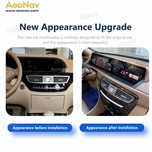 Car Radio for Mercedes Benz S Class S550 2005-2013 Android Auto <b>Stereo</b> Touch Screen GPS Multimedia Navigation Player Qualcomm - Product Image 4