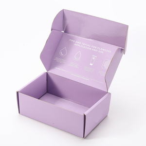 Color Mache Envío personalizado Mailers Imprimir regalo Plegable Paquete de correo negro para caja de papel de vela con tapa - Product Image 5