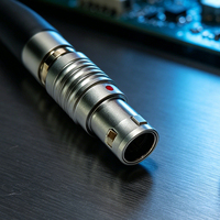 Connecteur circulaire auto-bloquant à 4 broches UHUB compatible, style FGG série B 00B, pour interface capteur UAV