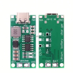 Carte de charge USB Boost DC 3-5V avec port Type-C 1A 2A 4A 2S 3S 4S et protection pour batteries Lithium-Ion - Product Image 6