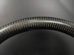 Cuir en fibre de carbone véritable pour volant perforé et surpiqué, personnalisable Audi <span class=keywords><strong>S</strong></span> <span class=keywords><strong>Line</strong></span> - Product Image 2