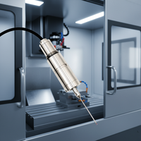 Sonde filaire en acier inoxydable 304 IP68 MT25-Plus, capteur XYZ, longueur 81 mm, précision 0,001 mm, câble de 1 m, machine de fraisage CNC