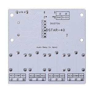 DSTAR-80 DSTAR-40 รีเลย์เสียงพร้อมระบบจดจำเสียง, 4/8-Channel CH340, วงจรป้องกันออปโตคัปเปลอร์, ใช้พลังงานจาก Type-C L385 - Product Image 5