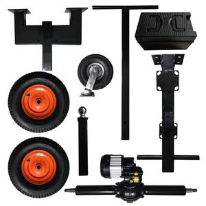 Электрическая тележка-тягач для прицепов, электрический буксировщик, электрический тягач для лодок, электрический тягач-манипулятор для прицепов - Product Image 4