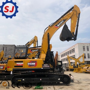 Excavadora de cadenas SANY SY335H usada, alto rendimiento, bajo consumo de combustible, en stock, ¡gran oferta! - Product Image 5