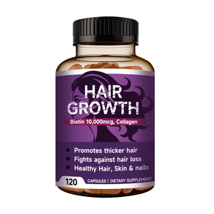 OEM Private Label Haarwuchs-Vitamine für Frauen Haut- und Nagelkapseln - Product Image 1