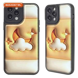 SOMOSTEL – coque de téléphone en TPU, impression 3D, protecteur de téléphone avec protection d'appareil photo pour samsung S22 <span class=keywords><strong>iphone</strong></span> 12 pro max - Product Image 5