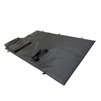 Panneau solaire pliable 120W de type N, kit de couverture solaire haute efficacité, chargeur solaire portable pour camping-car, station d'alimentation extérieure