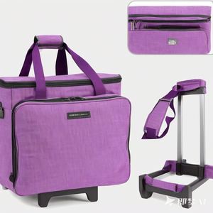 Usine BSCI, kits d'accessoires de couture de voyage, fournitures, sac fourre-tout, grande sacoche de transport imperméable pour machine à coudre - Product Image 2