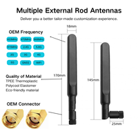 Antenne WiFi 4G LTE externe pour routeur sans fil, modem, passerelle, appareil réseau cellulaire, solution OEM personnalisée