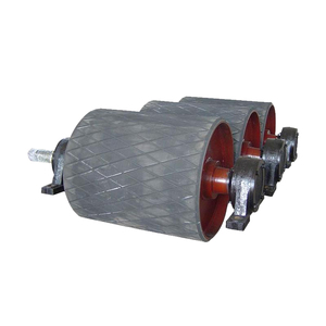 ड्राइव रोलर कन्वेयर बेल्ट सक्रिय रबर-लेपित रोलर कन्वेयर सामान रोलर कन्वेयर बेल्ट विक्षेपण इलेक्ट्रिक रोलर - Product Image 1