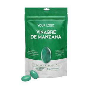 Gummies véganes au vinaigre de cidre de pomme avec vitamine C pour favoriser une digestion saine et une détoxification optimale - Product Image 1
