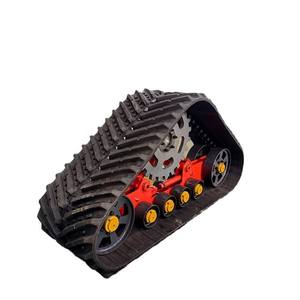 Châssis à chenilles triangulaires pour moissonneuse-batteuse, conçu pour la modification, avec roue de support épaissie et système hydraulique - Product Image 5