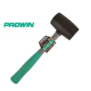 PROWIN 680g High Quality Professional Floor Plastic Rubber Hammer Mallet Hammer Fiberglass Rubber Hammer
