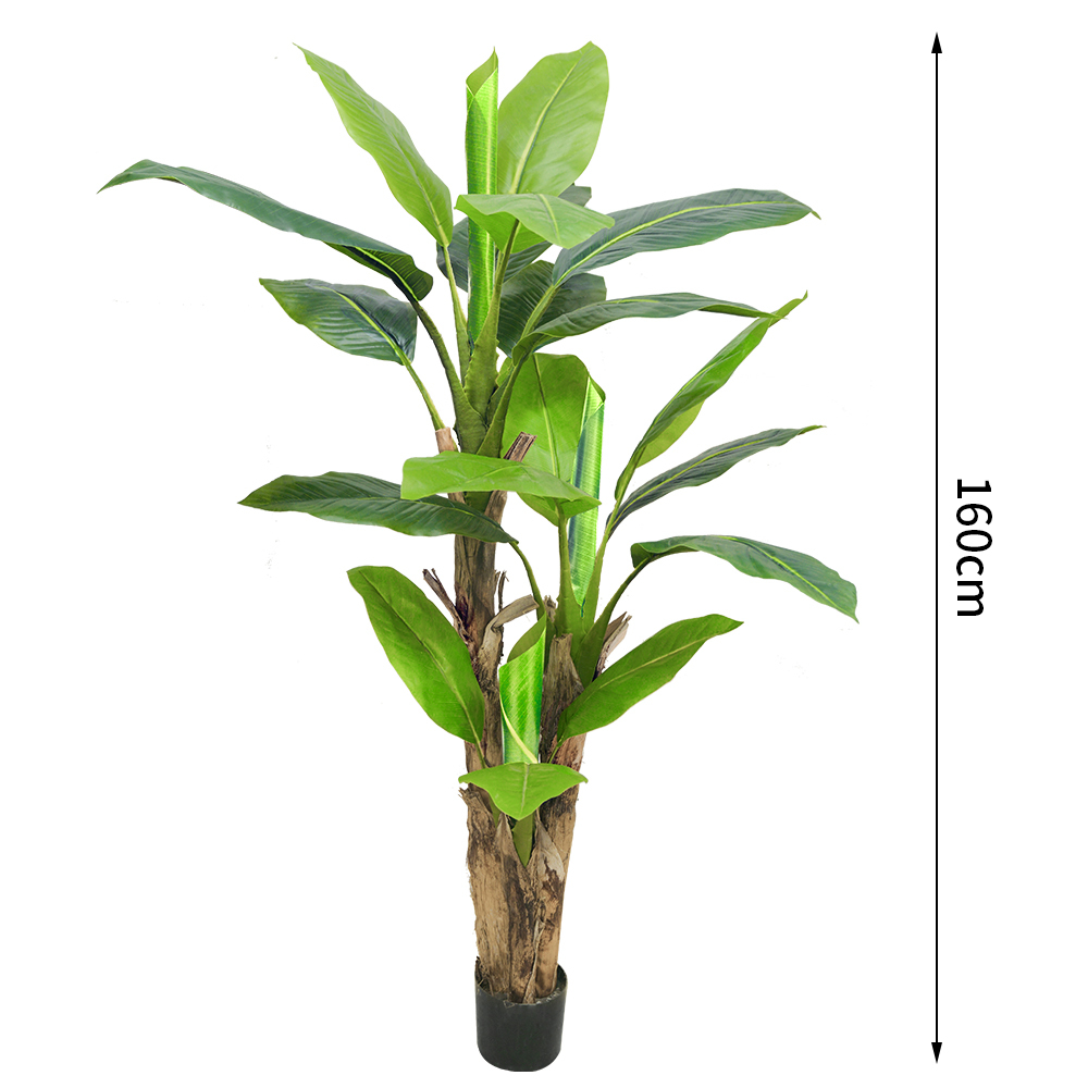 Árbol de plátano artificial de 160cm