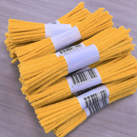 Pour les grossistes B2B : Nettoyants pour pipes en coton non blanchi, doux, à rayures rouges, service OEM ODM, vente directe d'usine
