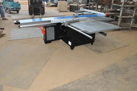 Scie à table coulissante multifonction verticale de haute qualité pour le travail du bois et le contreplaqué, 5,5 kW, 3,2 m, épaisseur 80 mm, 45-90° facile à utiliser