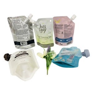 Pochette souple personnalisable avec bec verseur, réutilisable, vide, en plastique, pour emballage de boissons <span class=keywords><strong>maison</strong></span> (jus, smoothies, liquides) - Product Image 5