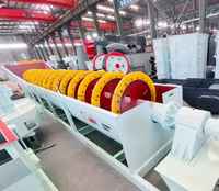 Laveuse à spirale robuste avec classificateur à vis pour le déslimpage de boue de minerai d'or et la séparation minérale