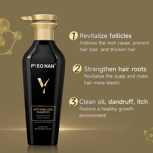 Champú Orgánico Anticaída y Engrosador al por Mayor para la Prevención de la Pérdida de Cabello y <span class=keywords><strong>Crecimiento</strong></span> Rápido del Cabello para Hombres y Mujeres - Product Image 3