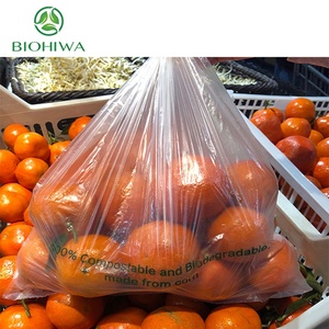 Wholesale <b>PLA</b> Biodegradable Cornstarch Shopping Bag Plastic Compostable Bags - Product Image 2