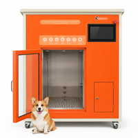 Automatische Haustierwaschmaschine der neuen Generation, intelligente Hundebadestation mit Zahlungssystem