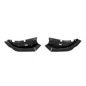 Set Splitter Anteriore in Fibra di Carbonio Prepreg Stile SQ per BMW <span class=keywords><strong>X5</strong></span> G05 G18 Pre-LCI 2019-2023, Stampaggio in Autoclave, 3 Pezzi - Product Image 6