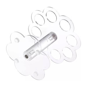 Soporte de cono de helado personalizado de fábrica, soporte de exhibición de cono de gofre acrílico de 8 agujeros - Product Image 2