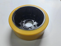 Longue durée de vie 343X140-80mm 7 trous Référence Jungheinrich Roue de traction en polyuréthane Vulkollan 50030525