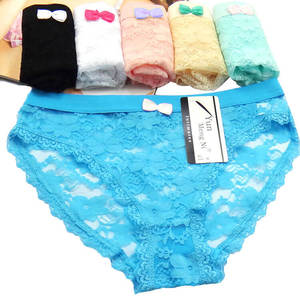 Yun Meng Ni Intimo Nuovo Trasparente, <span class=keywords><strong>Mutandine</strong></span> Femminili in Pizzo Elegante e Velato - Product Image 1