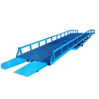 Rampe de quai mobile 6 tonnes au prix le plus bas / Rampe de quai hydraulique réglable / Rampe de chargement de conteneurs