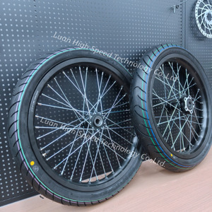Juego de Ruedas Delanteras y Traseras para Surron Light Bee X Ultra Bee Talaria, Combinación de Neumáticos Todoterreno y para Carretera de 17 Pulgadas, Ruedas Supermoto - Product Image 4