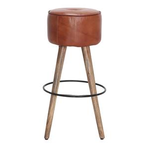 Taburetes de bar contemporáneos con respaldo ergonómico y asiento tapizado para una cocina y área de bar elegantes - Product Image 6