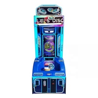 Machine de jeu vidéo à jetons à fort profit pour les parcs d'attractions, machine à tickets vidéo à jetons, machine de jeu de redemption Let's Disc pour FEC