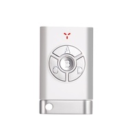YET2194-SE Llave Universal de Clonación para Almacenamiento de Energía, 433Mhz, Código Fijo y Variable, Marcas, 4 Botones con USB para Puerta de Garaje