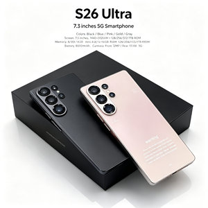 S26 Ultra, Teléfono Inteligente 5G de 7.3 Pulgadas, Batería de 8000 mAh, Juegos y Entretenimiento, Cámara Frontal de 72MP, Cámara Trasera de 24MP, Sensor de Huellas Dactilares - Product Image 1