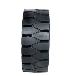 supplier best quality 23X10-12 7.00-12 8.25-12 Rubber forklift solid tyres