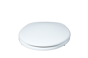 Siège de toilette ovale blanc élégant avec technologie d'ouverture silencieuse et système de fixation rapide pour un entretien de la salle de bain sans effort - Product Image 4