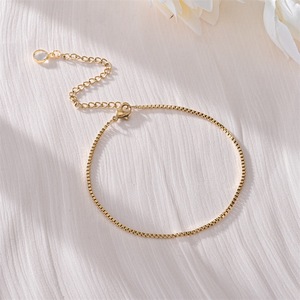 Stainless Steel <b>Bracelet</b> <b>Set</b> With Pearl And Geometric Leaf Design For Women - Product Image 3