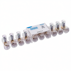 10 Pin 4mm Flying <b>Terminals</b> Pack Of 10 For Electrical Wiring Connection - Product Image 2