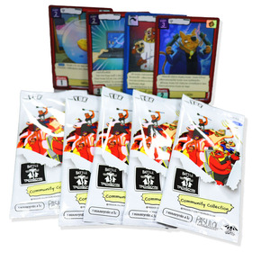 Biểu tượng tùy chỉnh và bao bì Holographic in bề mặt 350GSM giấy bóng TCG Trò chơi giao dịch thẻ - Product Image 3