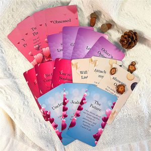 Tarjetas de Oráculo del Amor Personalizadas al por Mayor, 54 Cartas, Tarot de Relaciones, Guía de Llamadas Espirituales, Papel Portátil, OEM, ODM - Product Image 5
