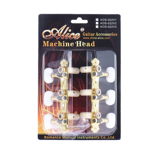 Alice AOS-022V1P 2 cái (L & R) đầu máy Đàn ghi ta cổ điển âm thanh mạ vàng cao cấp chốt điều chỉnh phím điều chỉnh dây - Product Image 6