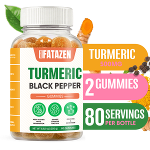 Gummies OEM au Curcuma et Poivre Noir pour le Soulagement de la Douleur, Anti-inflammatoires, Améliorent les Performances Cognitives, Accélèrent la Récupération et Favorisent le Bien-être Quotidien - Product Image 6
