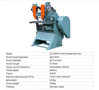 Machine à riveter automatique à double tête haute efficacité JZ-936SH pour classeurs à levier