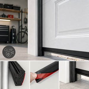 Bande d'étanchéité en mousse <span class=keywords><strong>de</strong></span> caoutchouc EPDM auto-adhésive, insonorisante, anti-vent et anti-poussière, pour fenêtres en verre et portes <span class=keywords><strong>de</strong></span> <span class=keywords><strong>garage</strong></span> - Product Image 2