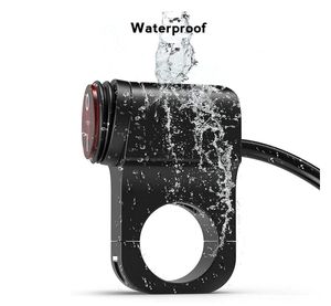 Interrupteur LED étanche 12V pour moto, VTT, phare de guidon et projecteur antibrouillard – Produit pour systèmes de carrosserie de moto - Product Image 2