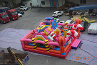 Lilytoys Offre Spéciale Gonflables Videurs Bonbons Combo Gonflable Bounce Jeux Gonflable pour Enfants