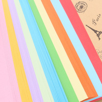 Personnalisable 70gsm 80gsm 100 feuilles A4 taille école bureau papier couleur papier origami